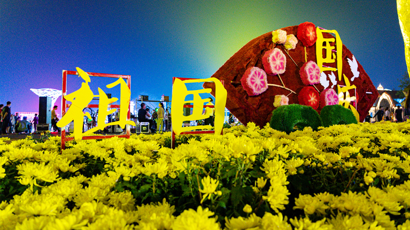 啤酒城、北茶商街“雙節(jié)”活動活躍節(jié)日經(jīng)濟(圖1)