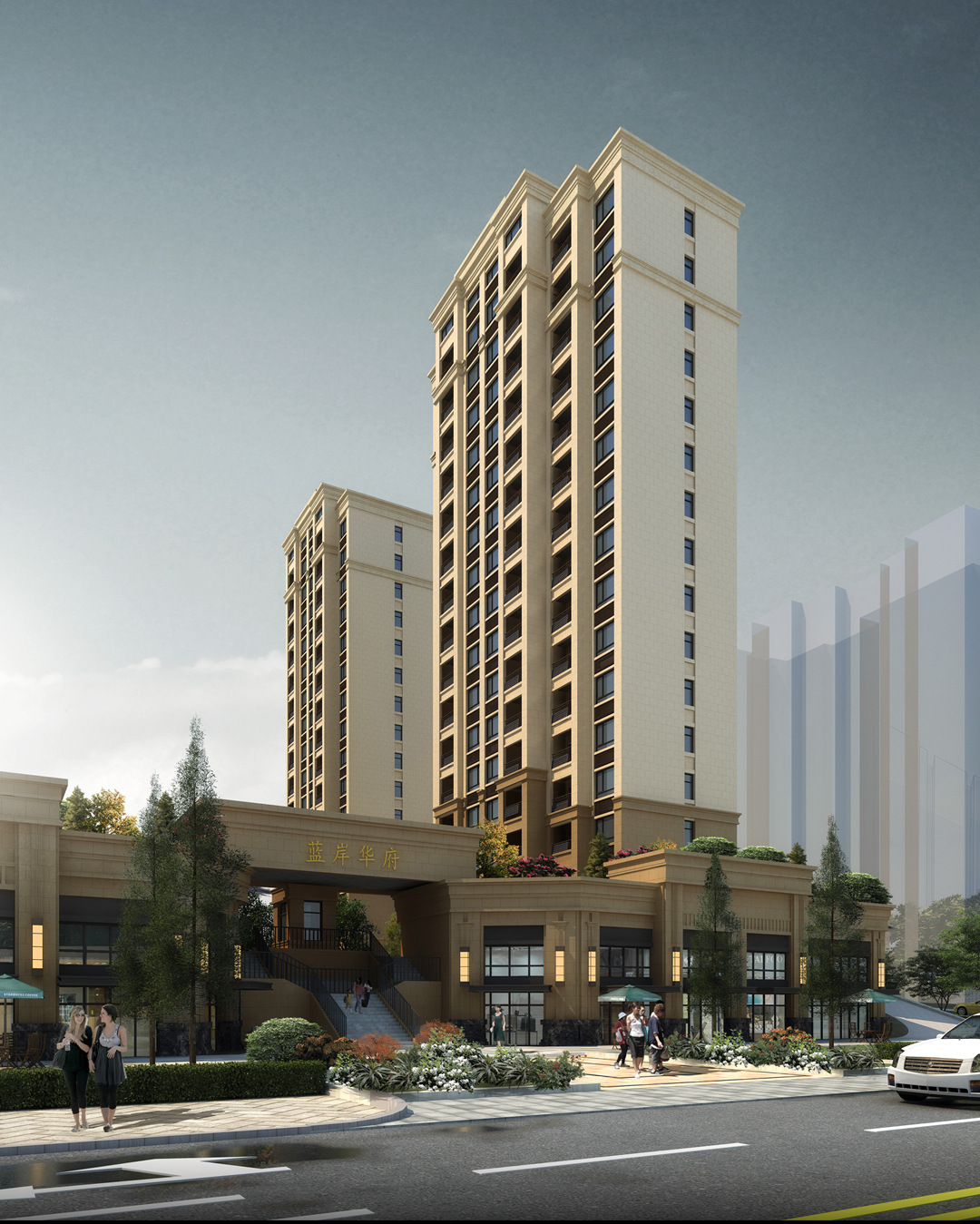 藍(lán)岸郡景產(chǎn)權(quán)型人才住房項目封頂(圖3) 藍(lán)岸郡景產(chǎn)權(quán)型人才住房項目封頂(圖3)