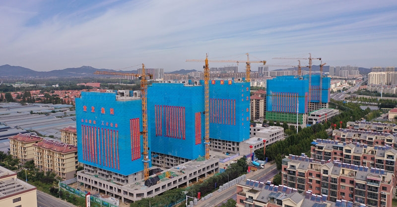 總戶數(shù)543戶！新區(qū)在建體量最大的集中式人才住房項目封頂