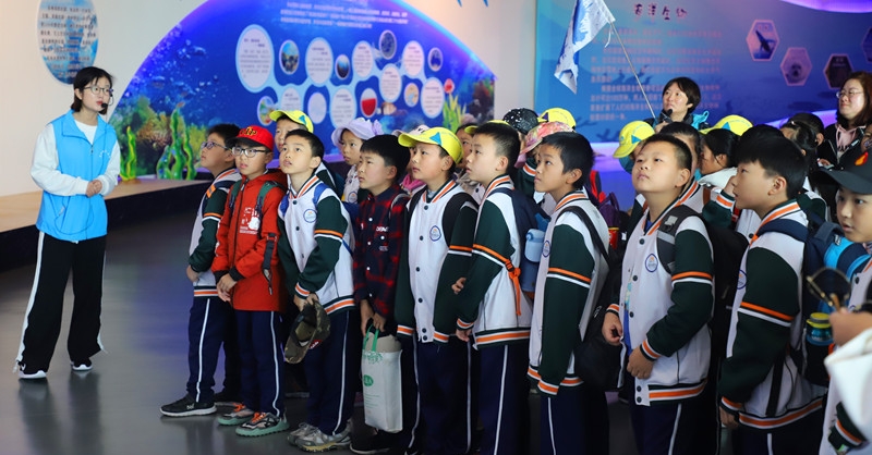 城市陽臺景區(qū)成海洋研學(xué)新地標