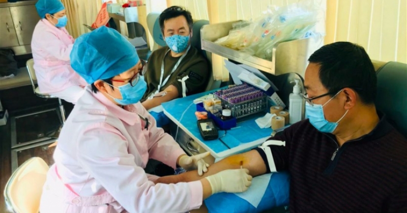 獻熱血、戰(zhàn)疫情，黃發(fā)在行動